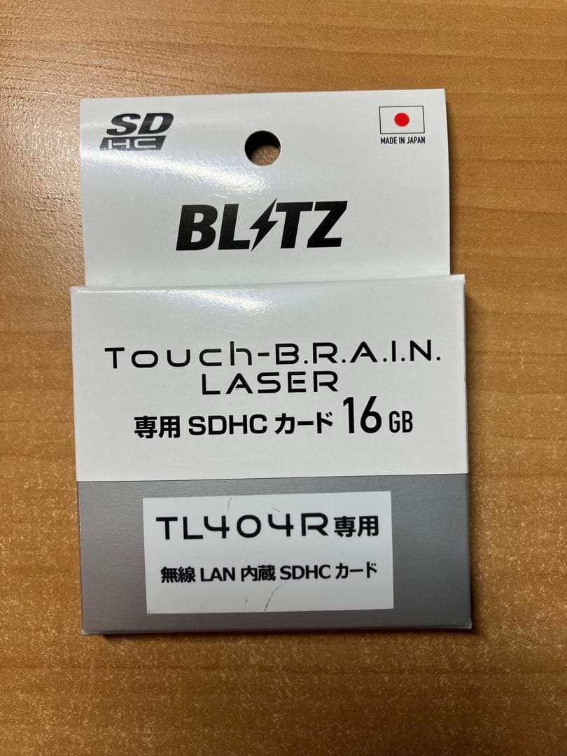 BLITZ TL404R専用 SDHCカード 16GB