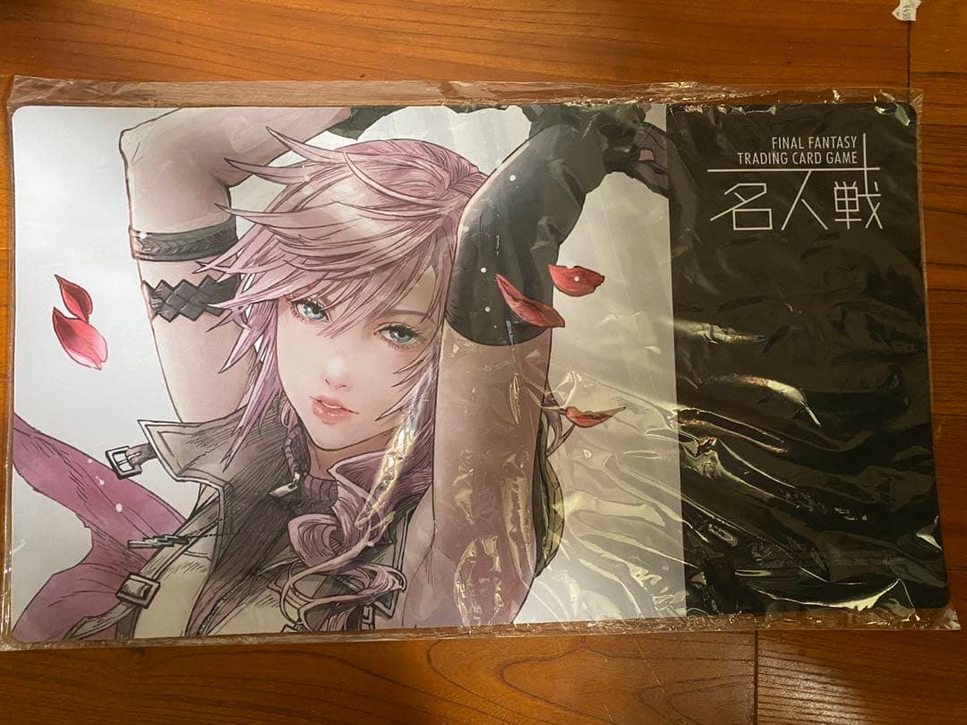 FF13 ライトニング　プレイマット　FF MTG SQUARE ENIX プレイマット ファイナルファンタジーXIII ライトニング