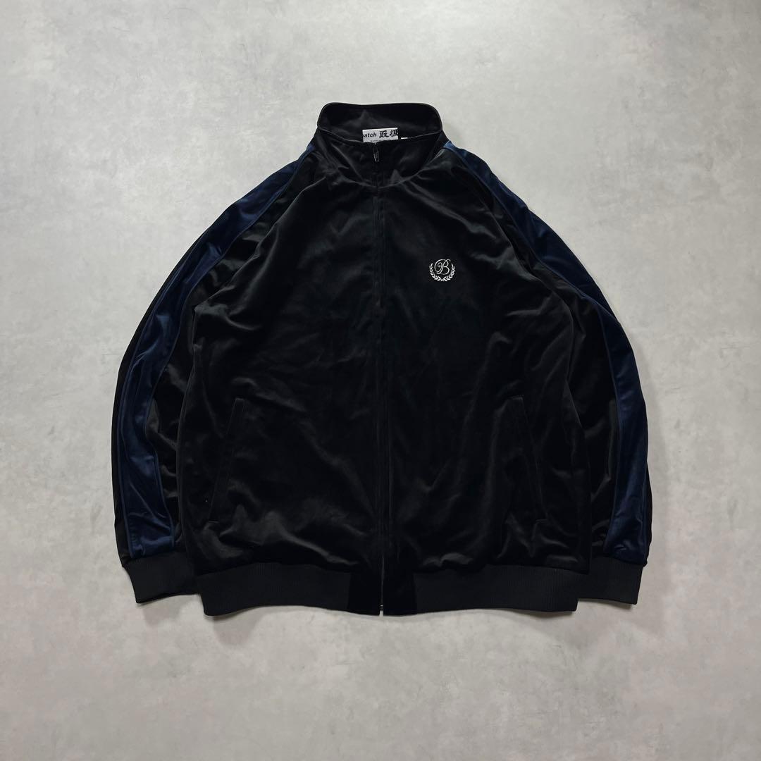 ブラックアイパッチ ベロア トラックジャケット BLACK EYE PATCH