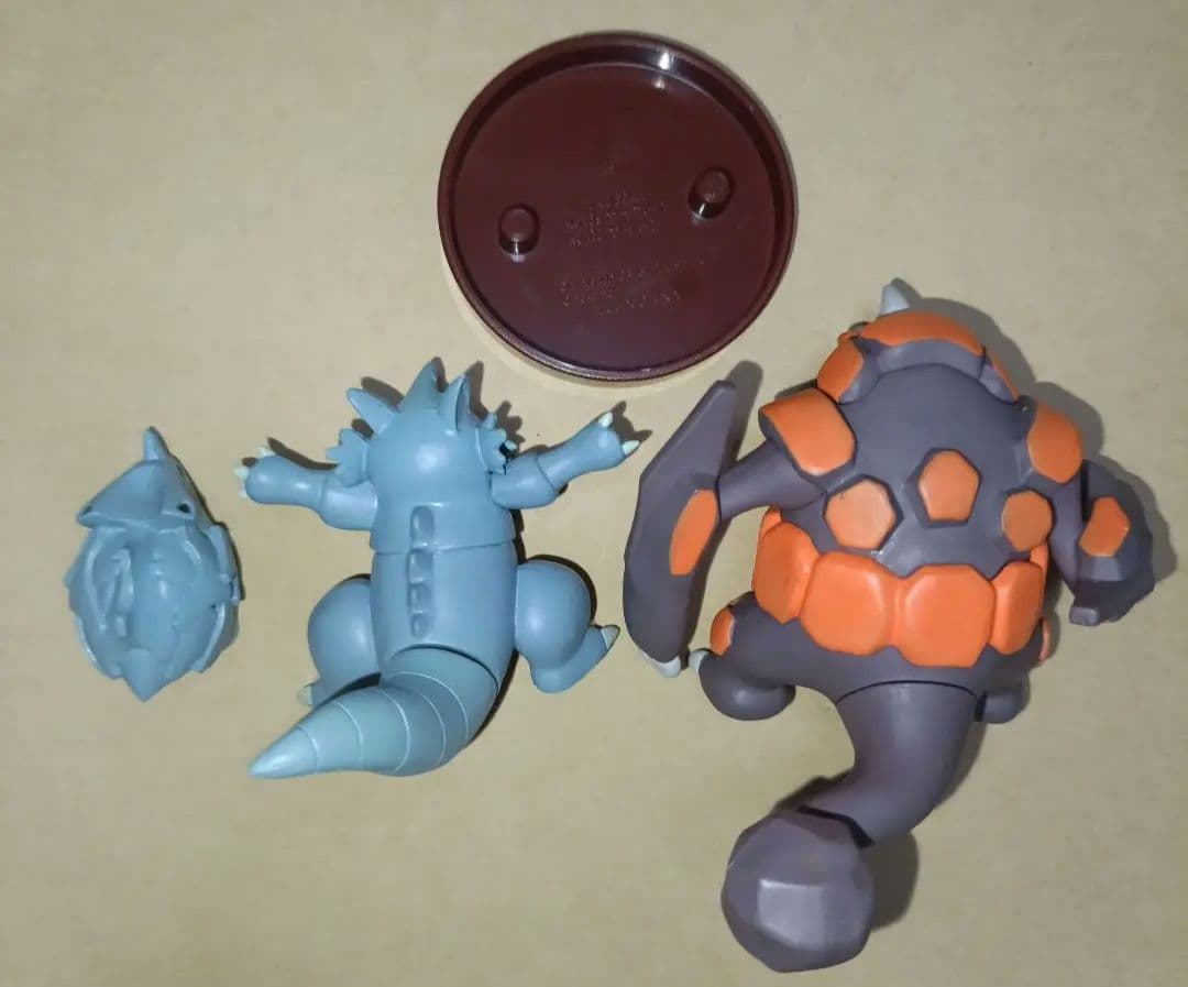 立体ポケモン図鑑 サイホーン サイドン ドサイドン ポケモン立体図鑑