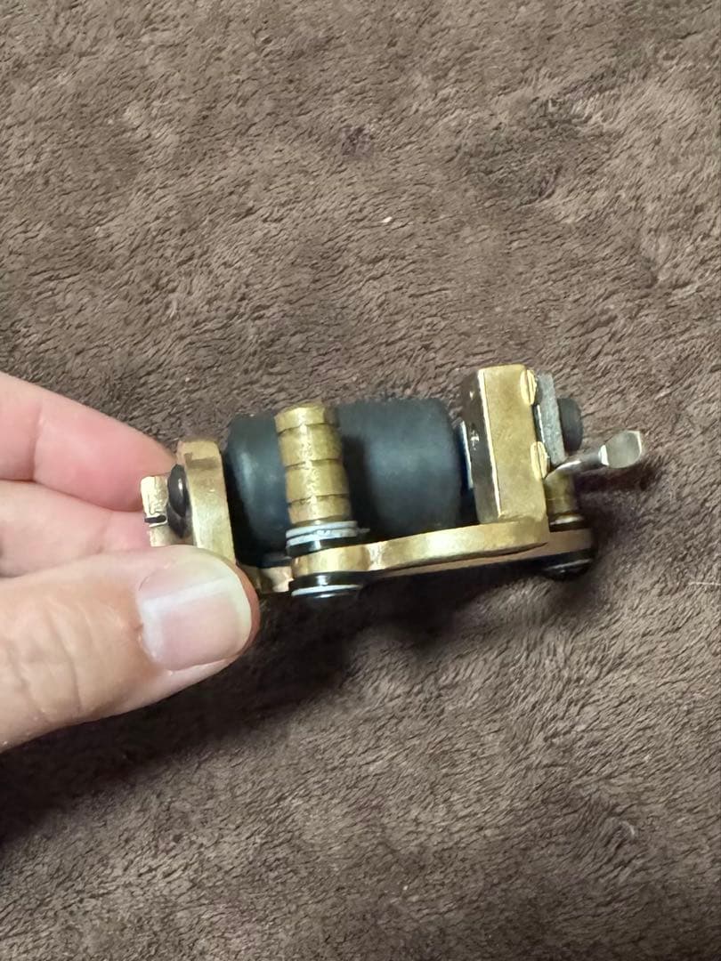 ミッキーシャープス アンディーモリス タトゥーマシン 2コイル 真鍮