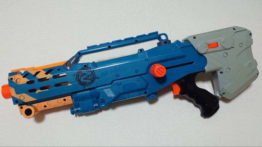 Nerf ナーフ 強化スプリング付属 ロングショット ゾンビストライク www