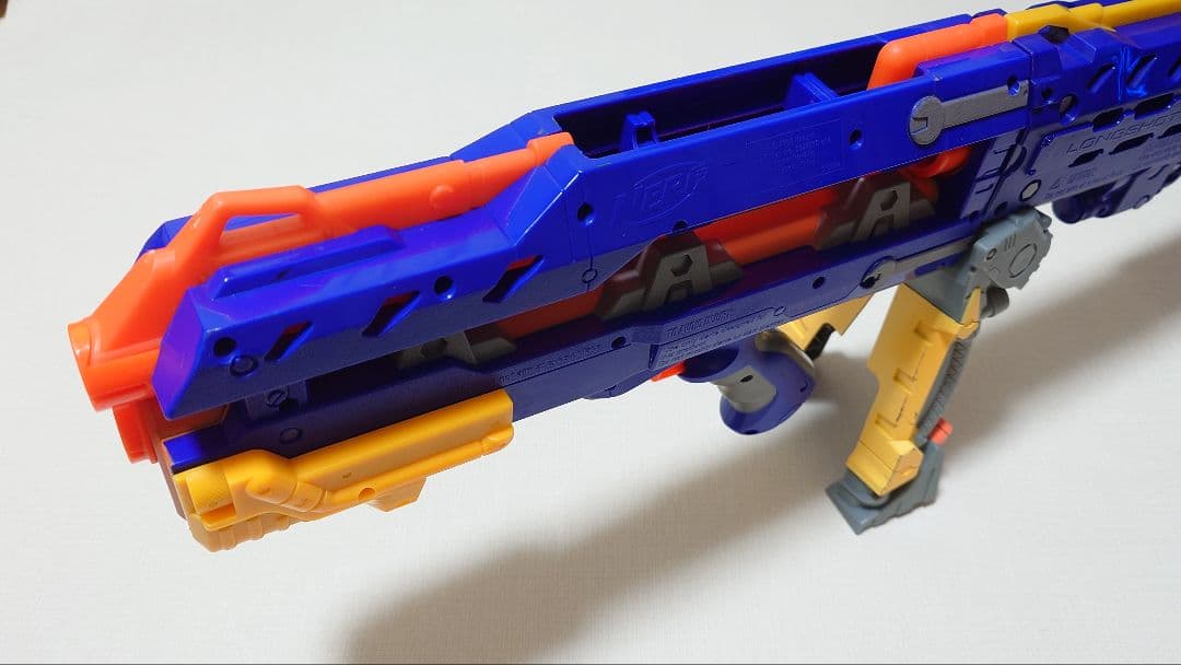 Nerf ナーフ 強化スプリング付属 ロングショット ゾンビストライク www