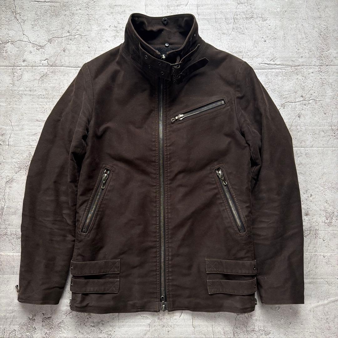 shellac シェラック ライダースジャケット 内ボア サイズ44 - メルカリ