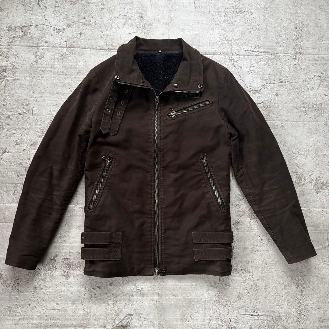 shellac シェラック ライダースジャケット 内ボア サイズ44 - メルカリ