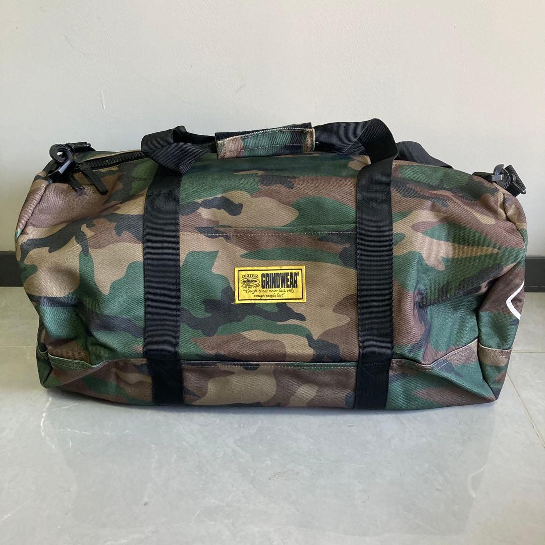 Corteiz Grindwear 迷彩 ボストンバッグ - メルカリ