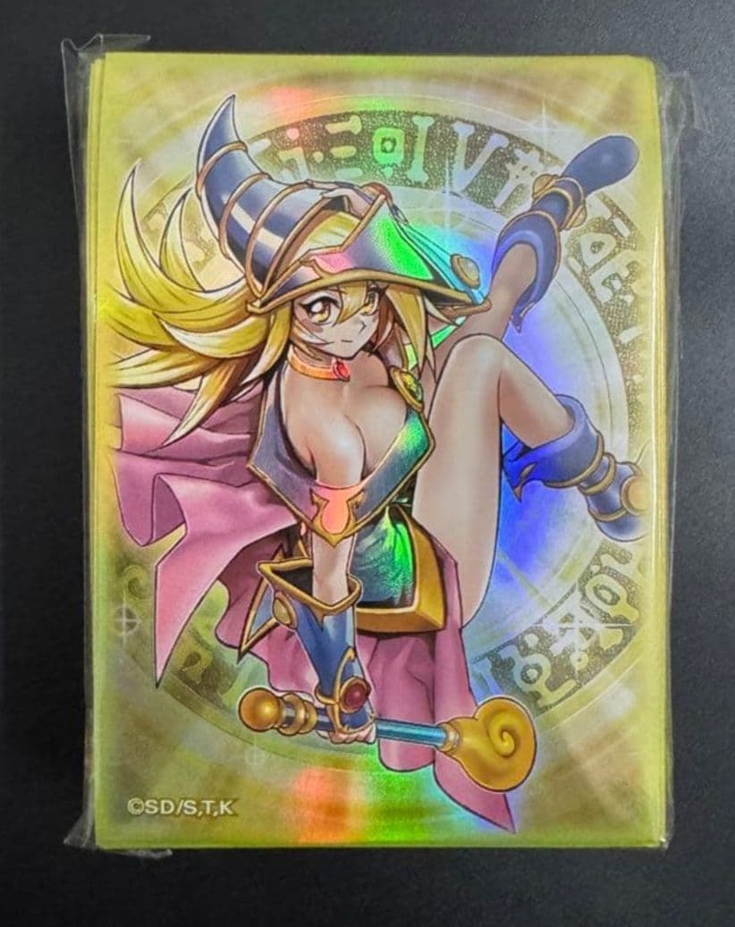 遊戯王 魔術師の弟子ブラック・マジシャン・ガール スリーブ 100枚