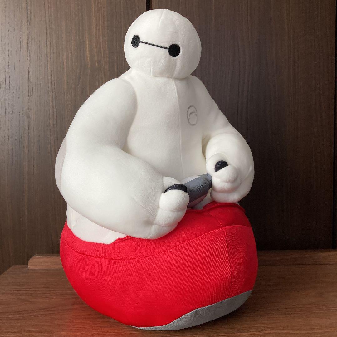 ディズニー 限定 ベイマックス ぬいぐるみ クッション マフ ハッピーライド ディズニー限定 ベイマックスのハッピーライド ぬいぐるみマフ - メルカリ