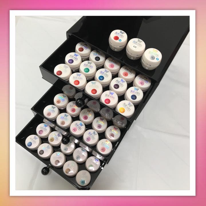 ICE GEL☆カラージェル☆中古☆120色セット＋3色☆アイスジェル