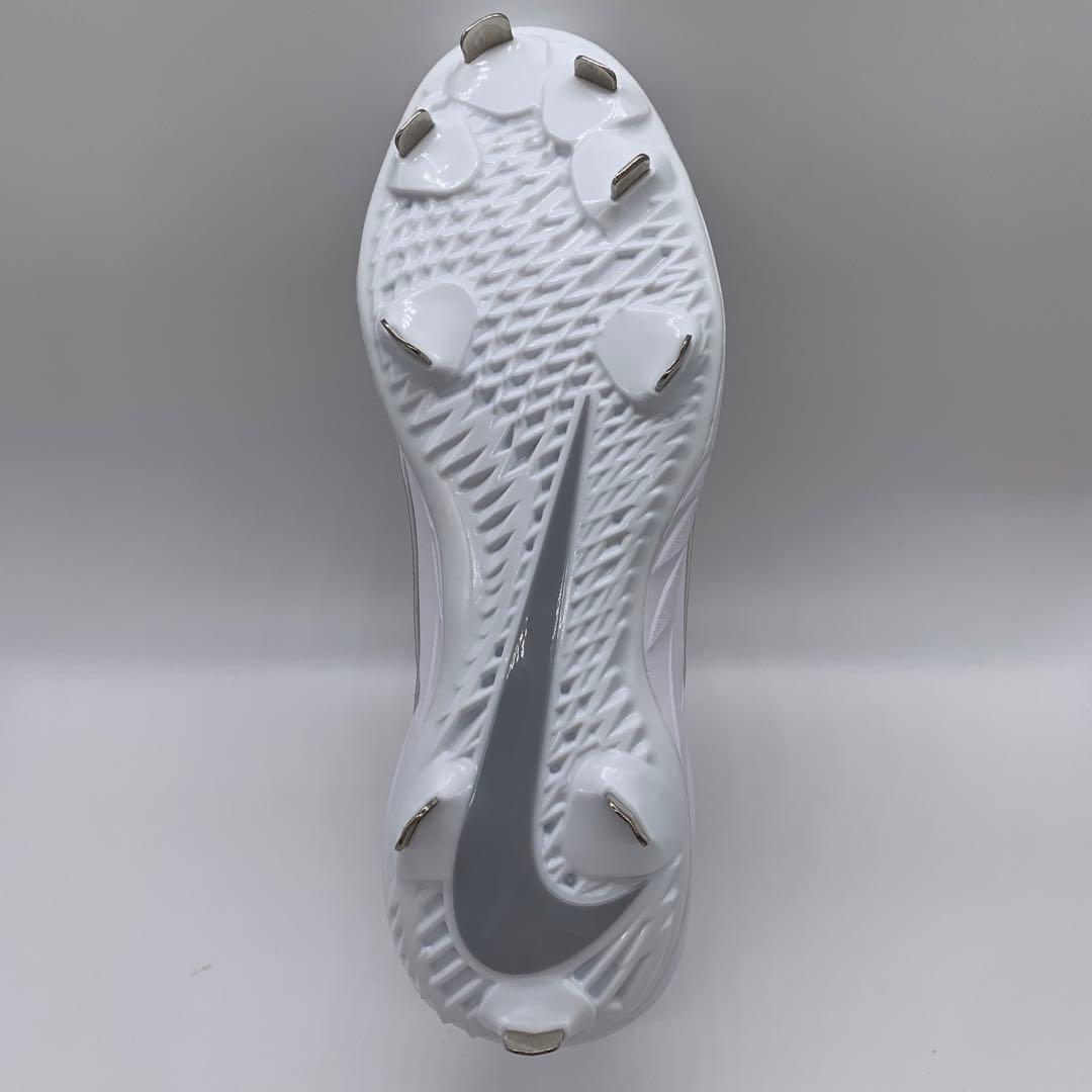 NIKE 野球 スパイク 金具 ホワイト 白 27.5㎝ ローカット - メルカリ
