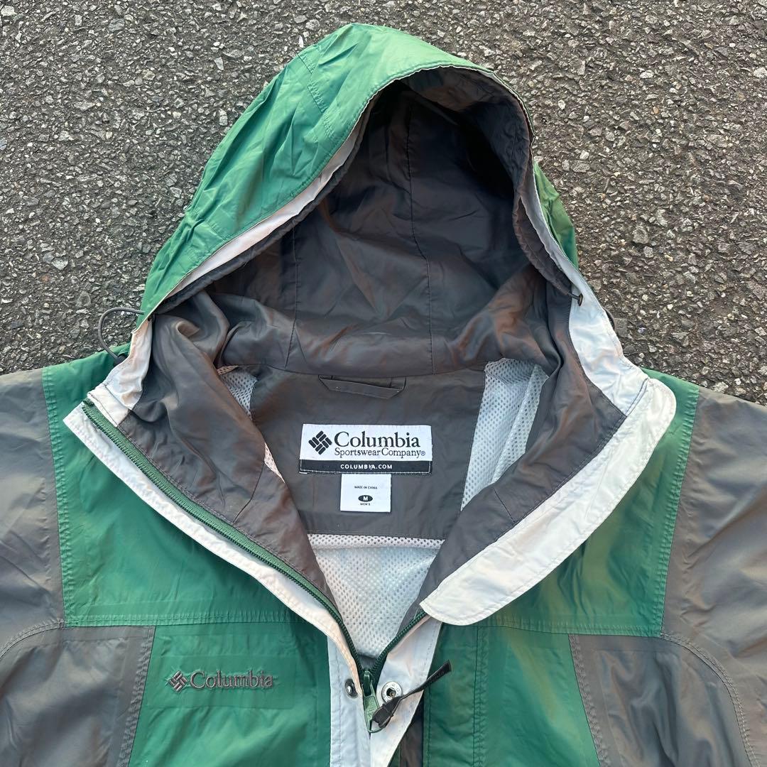 Columbia tech shell jacket double zip短丈 - メルカリ