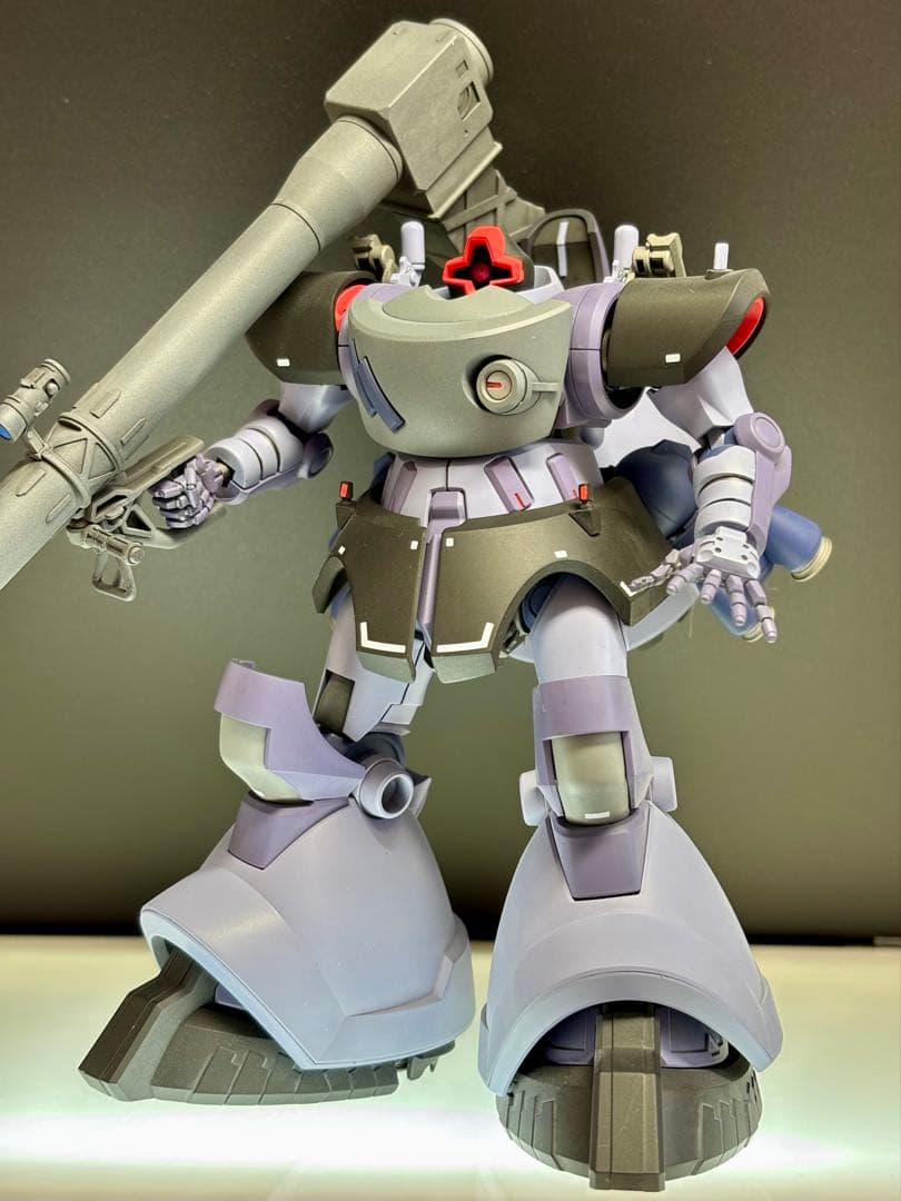 HGリックドムGQ 塗装済み完成品 HG リック・ドム ガイア機/オルテガ機（GQ） レビュー | ガンダム