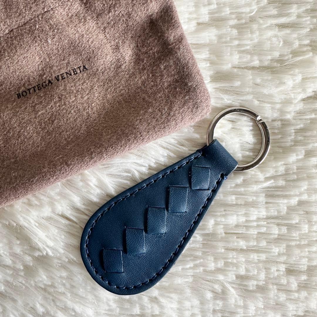 【未使用級】BOTTEGA VENETA キーホルダー イントレチャート