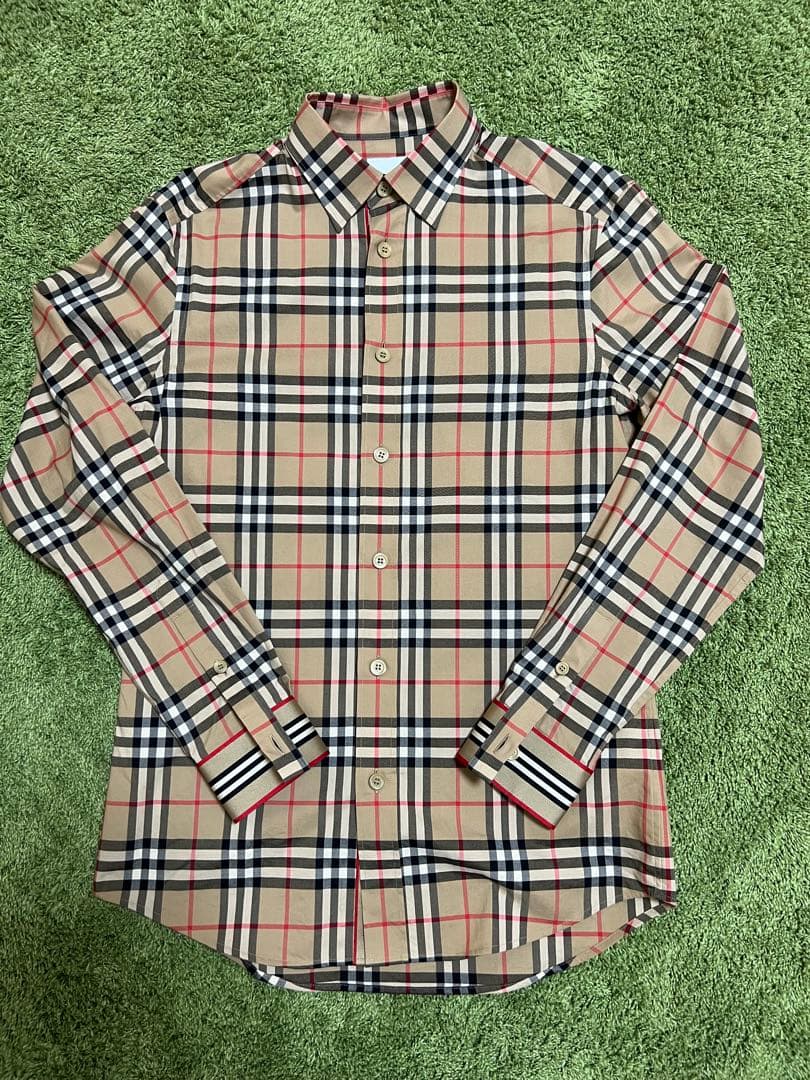BURBERRY チェック柄 長袖シャツ バーバリー