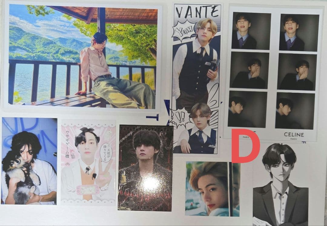 ご確認用 BTS テテ　おもしろ トレカ 他 D セット