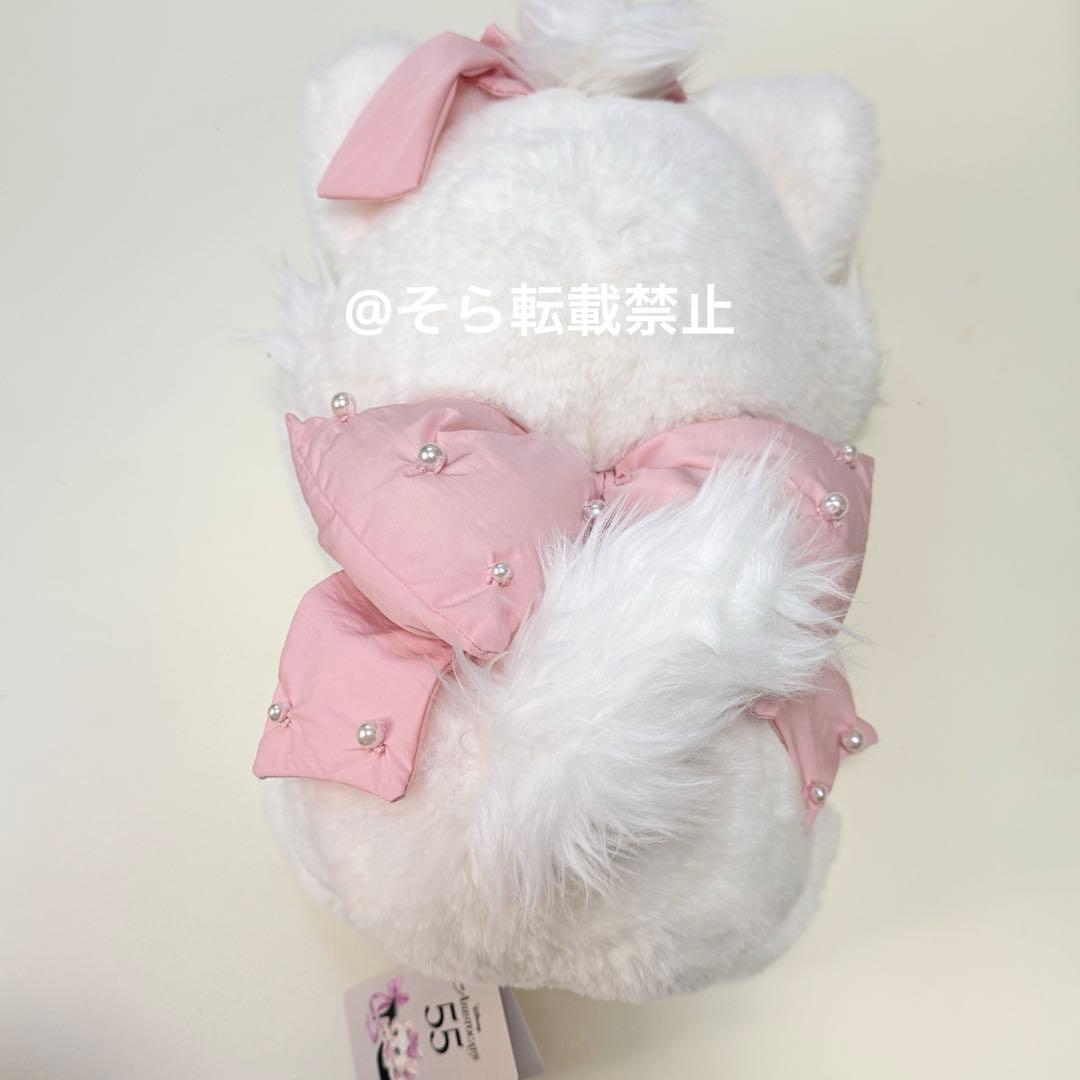 マリー 55周年 おしゃれキャット ぬいぐるみ ディズニーストア 55th