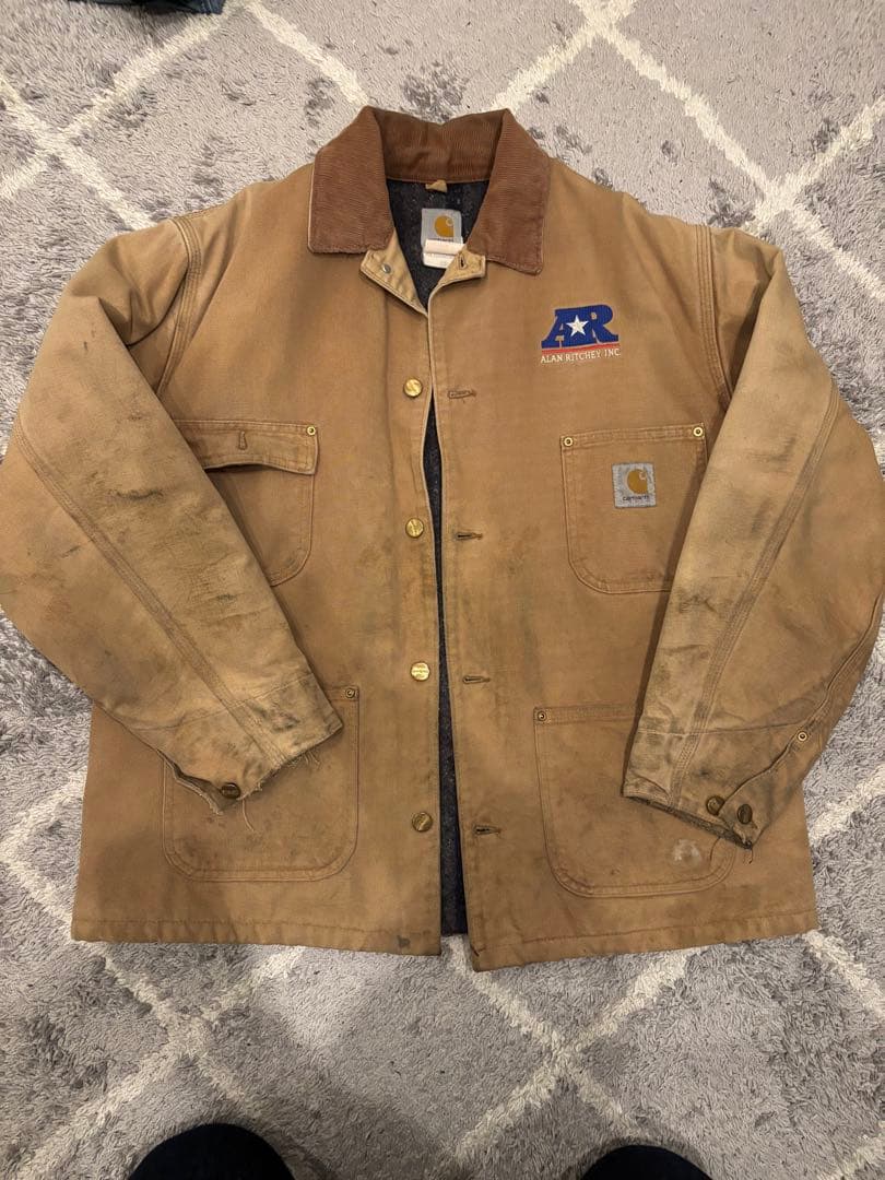 Carhartt Alan Ritchey Inc. ダックチョアコート