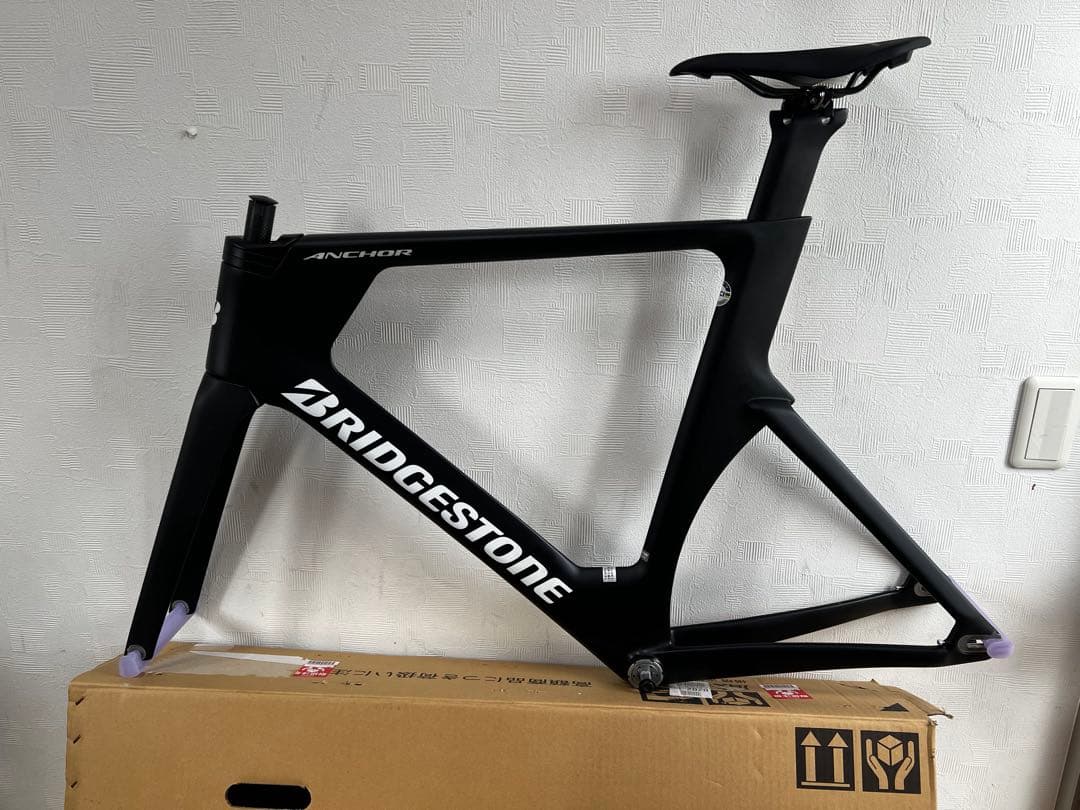 ブリヂストン　カーボンフレーム　ＴＥ９　Ｌサイズ