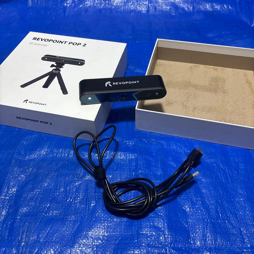 スキャナー REVOPOINT POP2 高性能3Dスキャナー「Revopoint POP 2」レビュー：初心者でも片手で