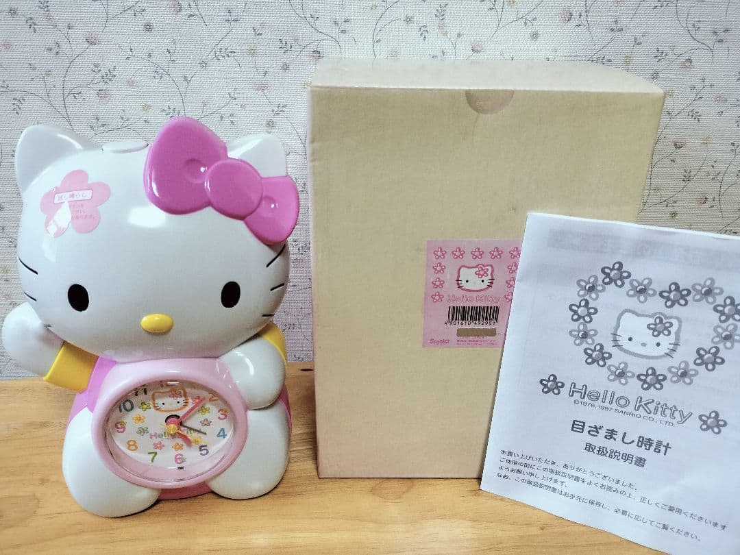SANRIO　サンリオ　HELLO　KITTY　ハローキティ　目覚まし時計　新品 楽天市場】サンリオ 目覚まし時計 時計 目覚まし アラーム クロック