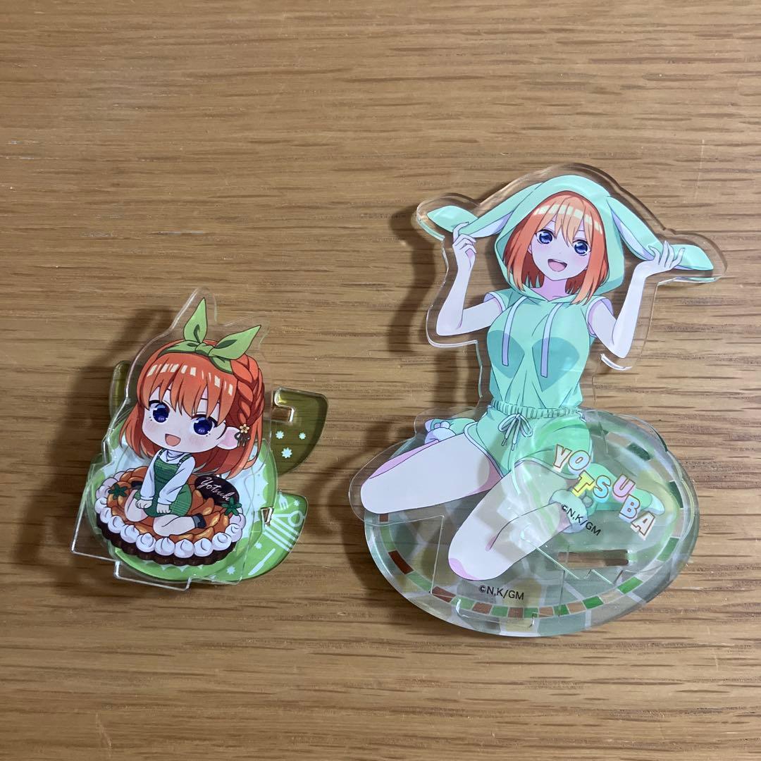 五等分の花嫁 中野四葉 アクリルスタンド 6点まとめ売り - メルカリ