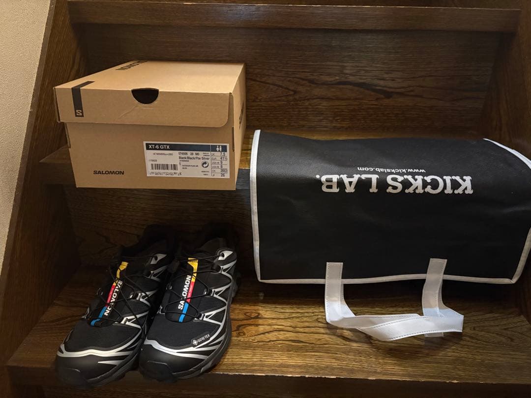 即日発送SALOMON xt-6 BlackLunarRock GORE-TEX Salomon S/Lab XT-6 Gore-Tex Sneakers | RADPRESENT