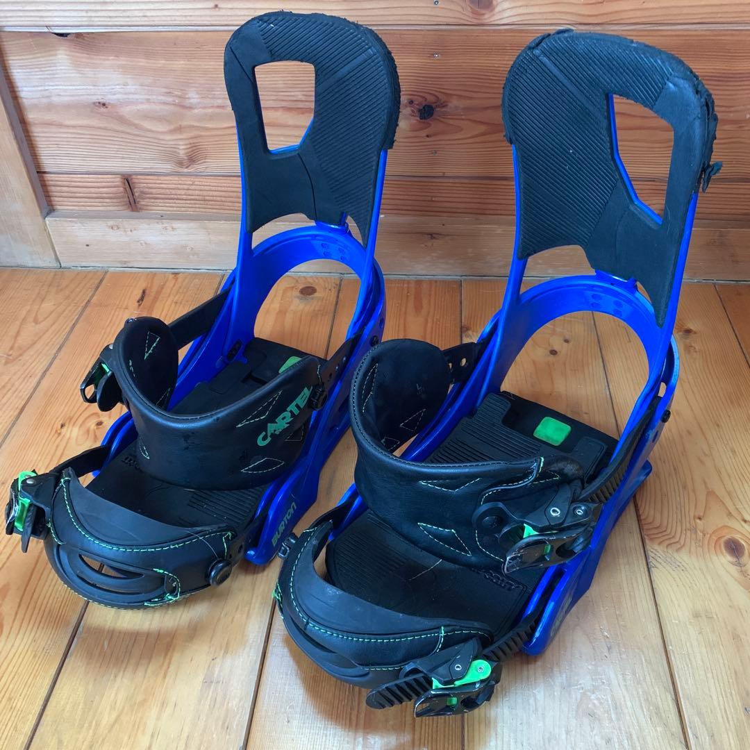 Burton Cartel ビンディング 青/黒 Lサイズ