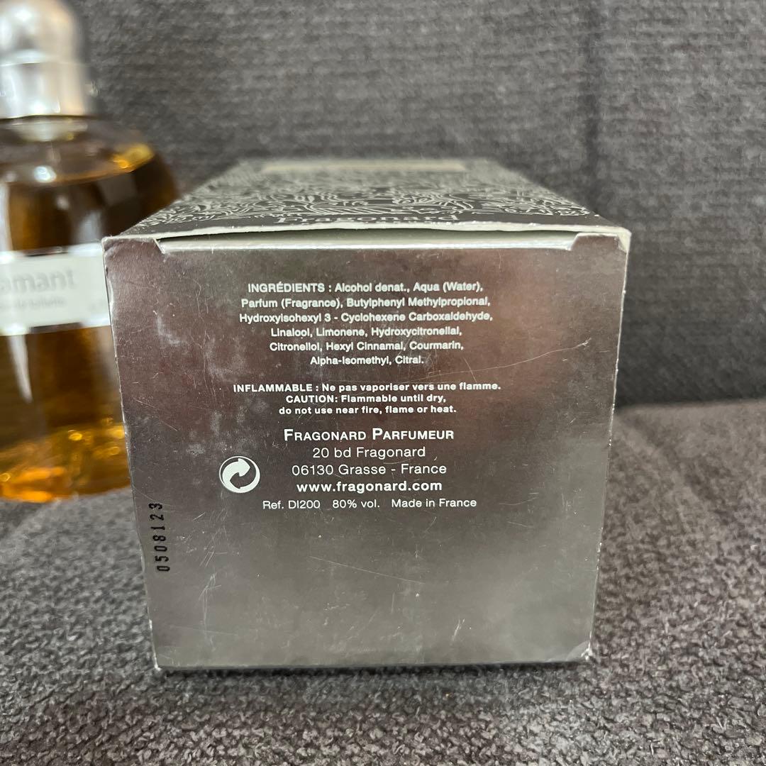 Fragonardフラゴナール diamantディアモン オードトワレ200ml