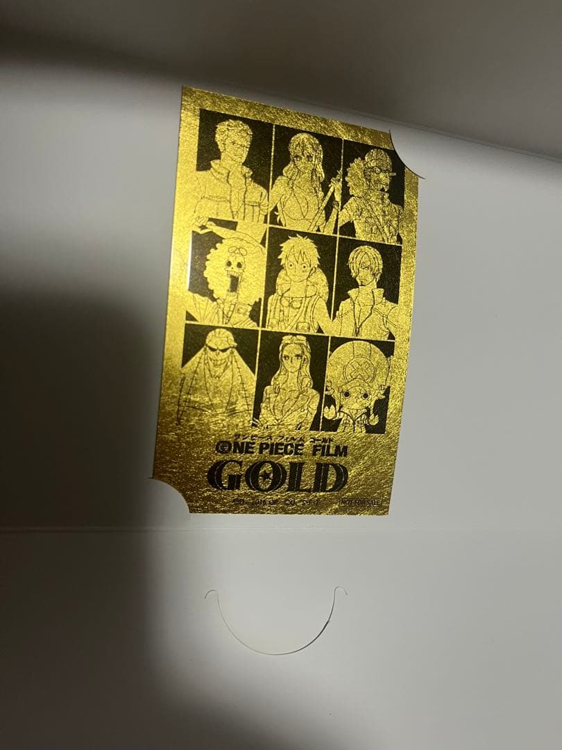 ONEPIECE 麦わらの一味 ゴールデン抽選会 A賞 金箔カード - メルカリ