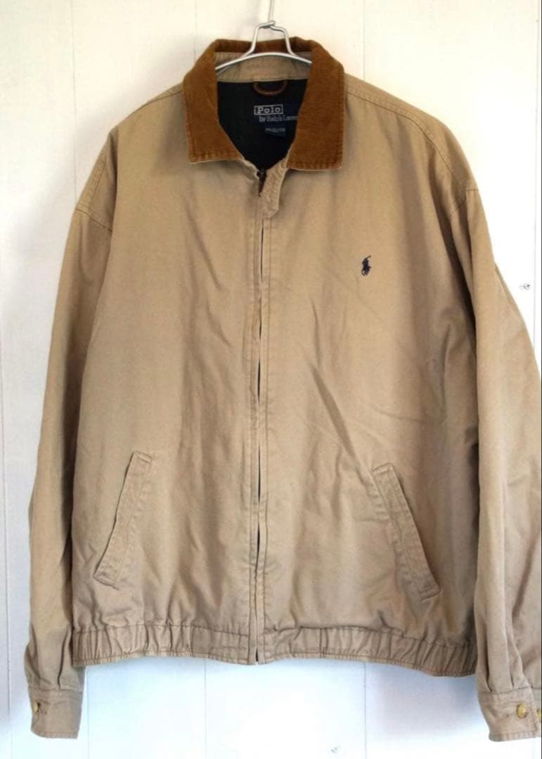 Polo RalphLauren ポロラルフローレン スウィングトップ　ベージュ POLO RALPH LAUREN ポロラルフローレン スウィングトップ XS ブルゾン