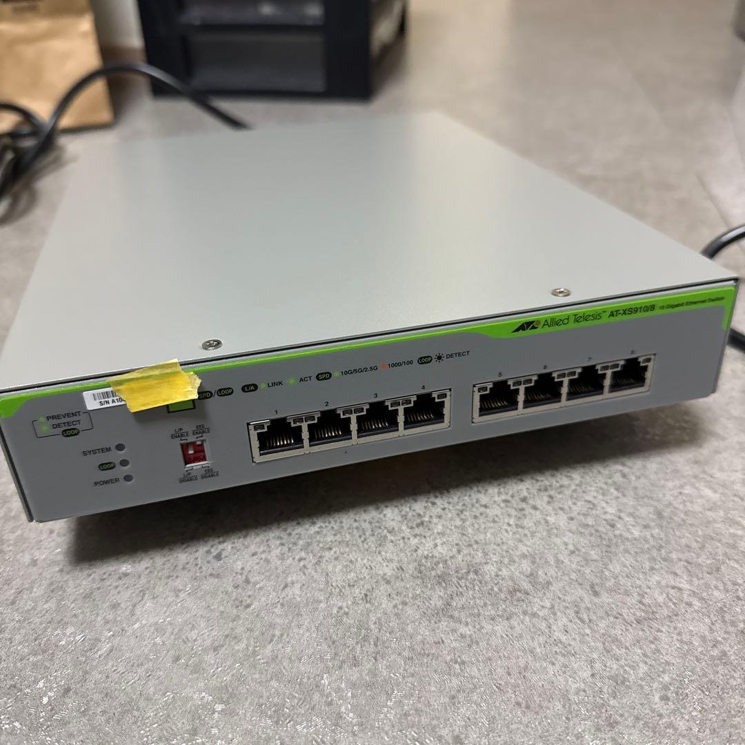 Allied Telesis AT-XS910/8 10Gスイッチ