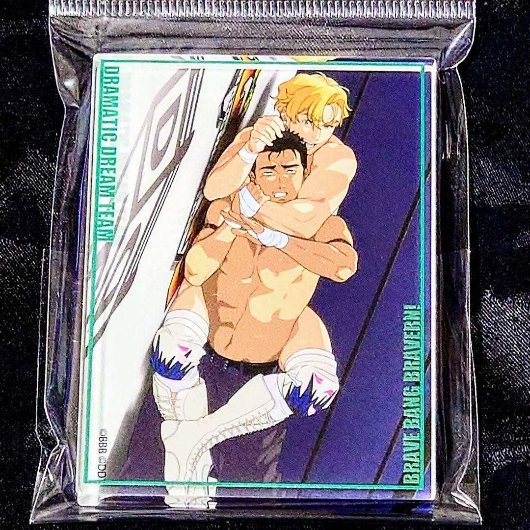 ブレイバーン ＤＤＴプロレス コラボ アクリルブロック イサミ スミス A