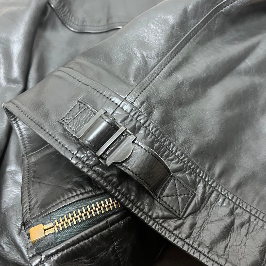 超希少 ナイジェルケーボン レザージャケット シングルライダース 50