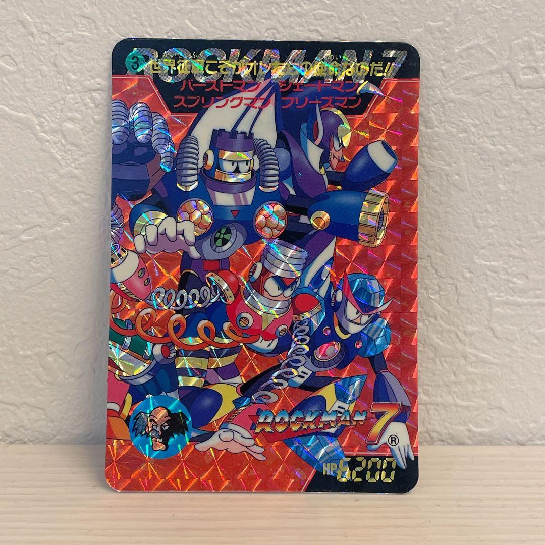 ロックマン キラカード 6枚 カードダス - メルカリ