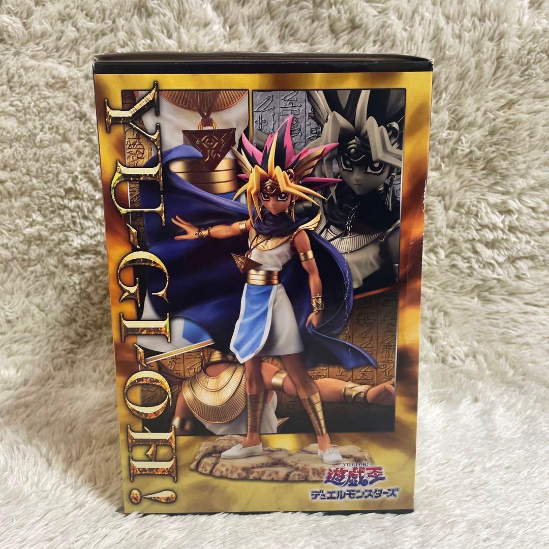 本体美品 ARTFX J 遊戯王 アテム フィギュア 特典 カルトゥーシュ付属