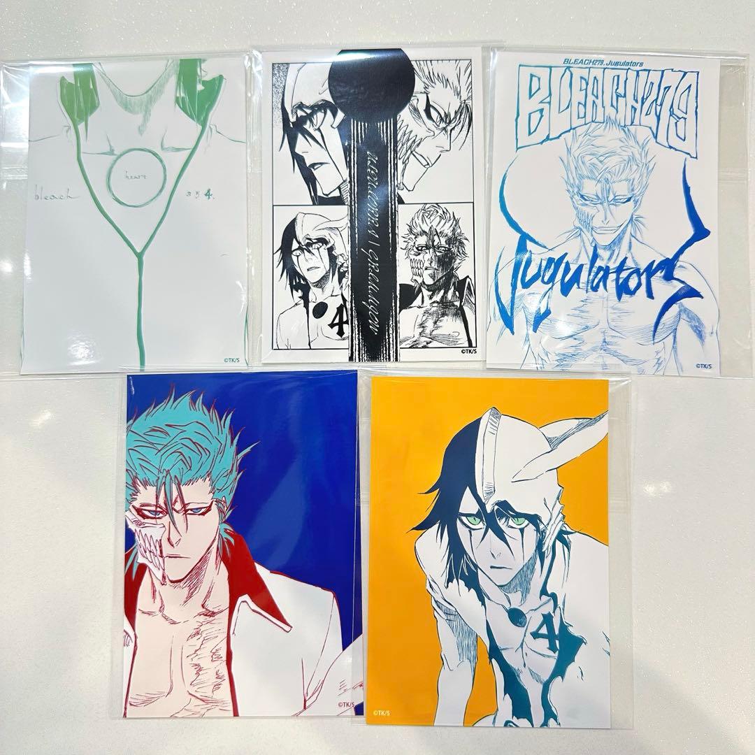 BLEACH ウルキオラ グリムジョー ブロマイド JUMP SHOP - メルカリ