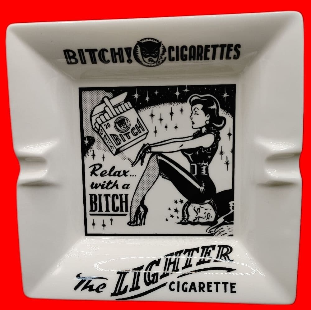 【レトロ】ヴィンス▪レイ　オリジナルアート作品　大きな灰皿 ヴィンテージ 灰皿 16-459 | BigBear Online Store