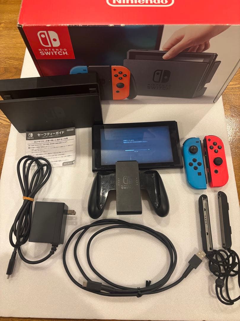 Nintendo Switch 初代 2017年購入 本体一式 不具合あり - メルカリ