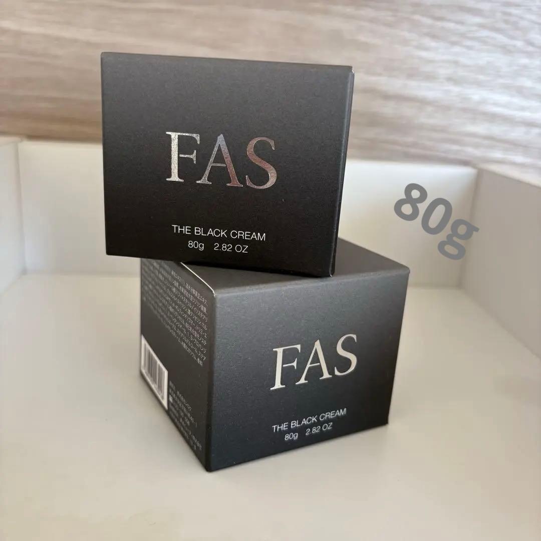 2個セット FAS ザ ブラッククリーム 80g