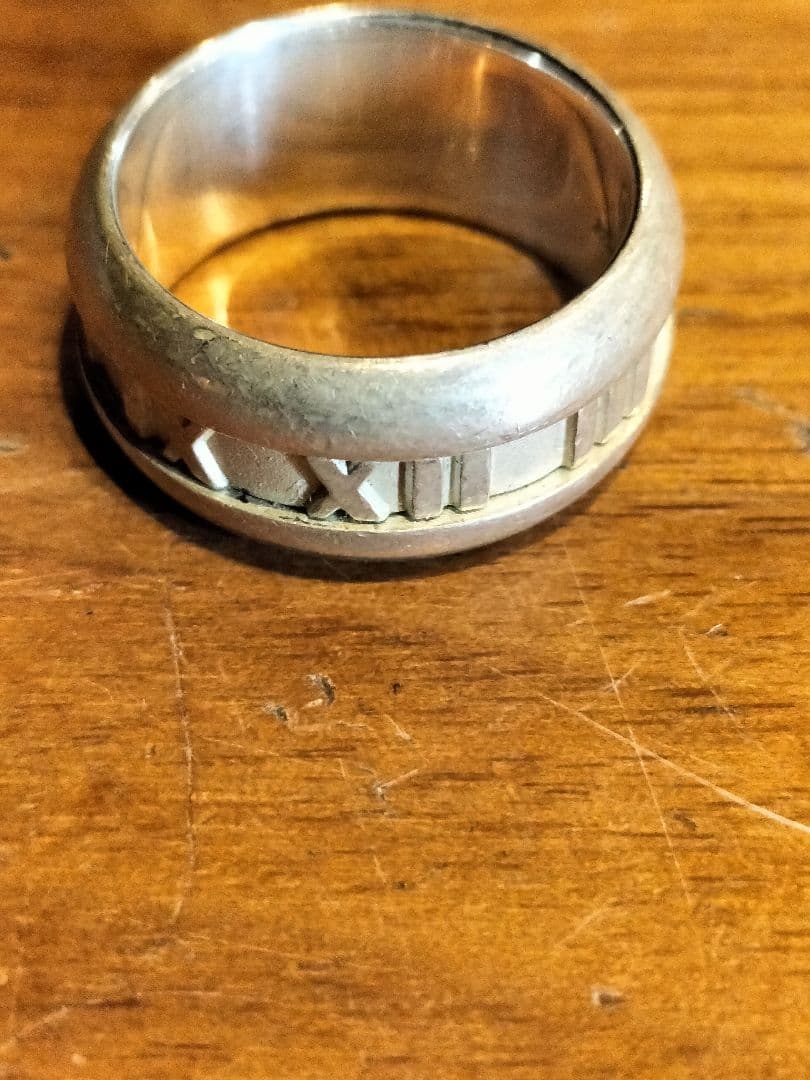 ティファニー アトラス リング 14号 シルバー 指輪 2003年 - メルカリ