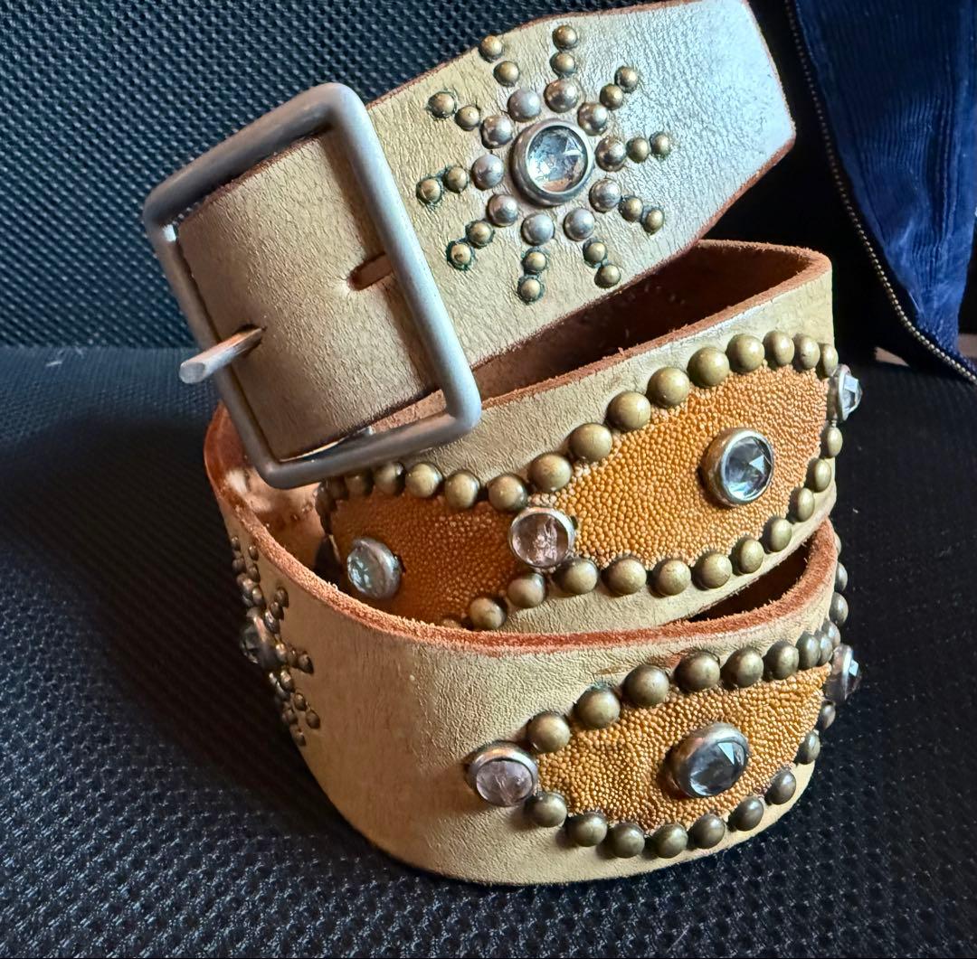 希少　初期 HTC オーバーレイピーナッツ スティングレイ　ヴィンテージ　ベルト