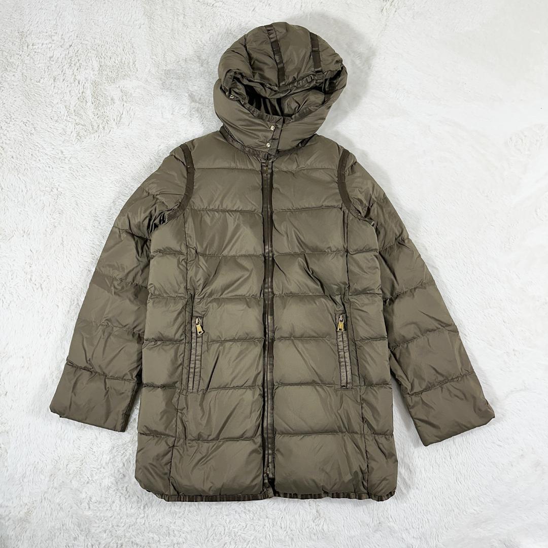 MACKINTOSH ダウンコート フード取り外し可能 M