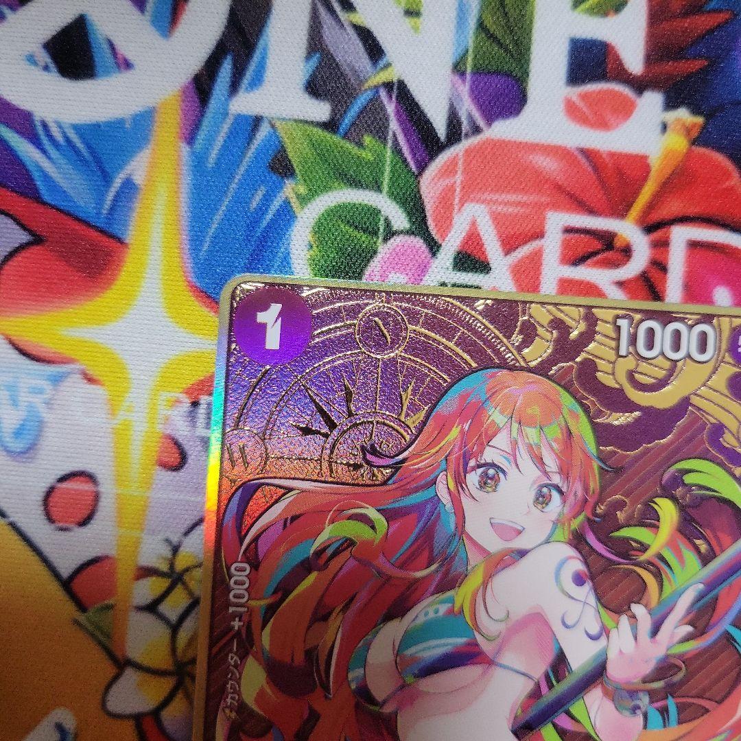 ワンピース カード ナミ パラレル 金枠 ストレージ ボックス セット