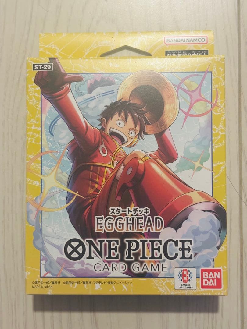 スタートデッキ EGGHEADエッグヘッド ボーナスパックなし ワンピース