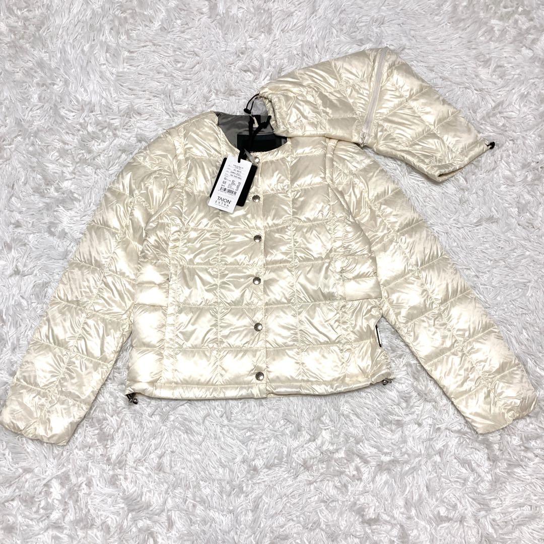 【新品タグ】TAION EXTRA クルーネック インナーダウンセット　電熱　M TAION EXTRA｜タイオン エクストラ |[MENS]CREW NECK INNER DOWN SET