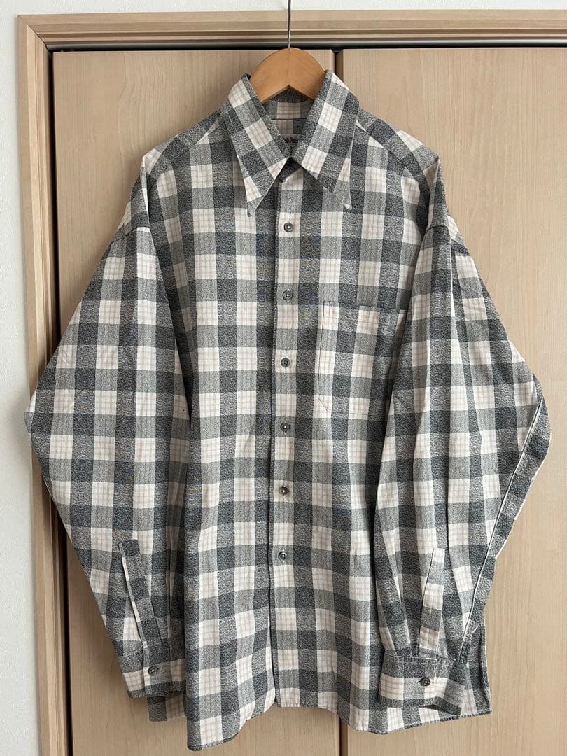 90s paul smith イングランド製 チェックボックスシャツ　ビンテージ