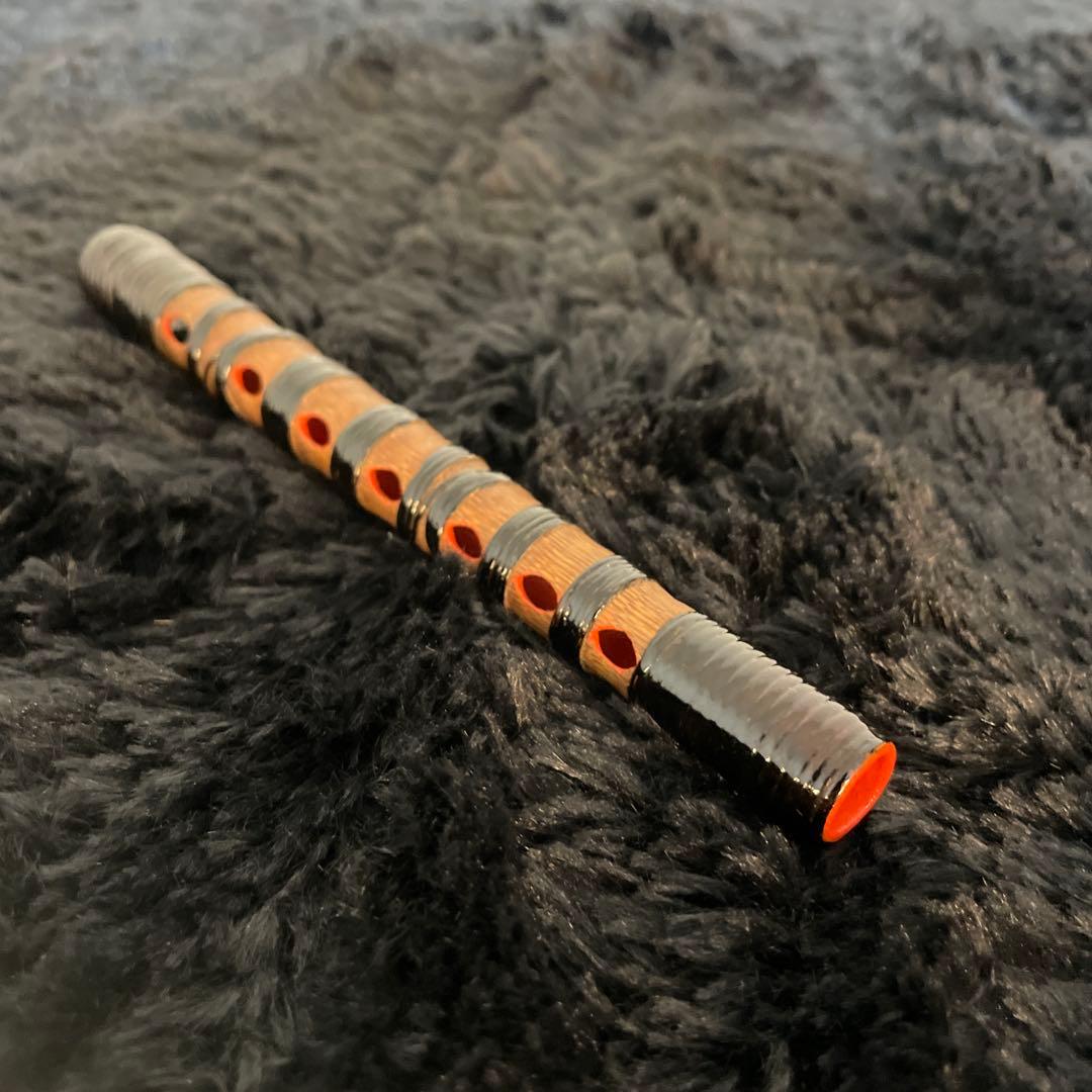 篳篥 本管 煤竹 和楽器 横笛 高音 雅楽 笛 藤巻