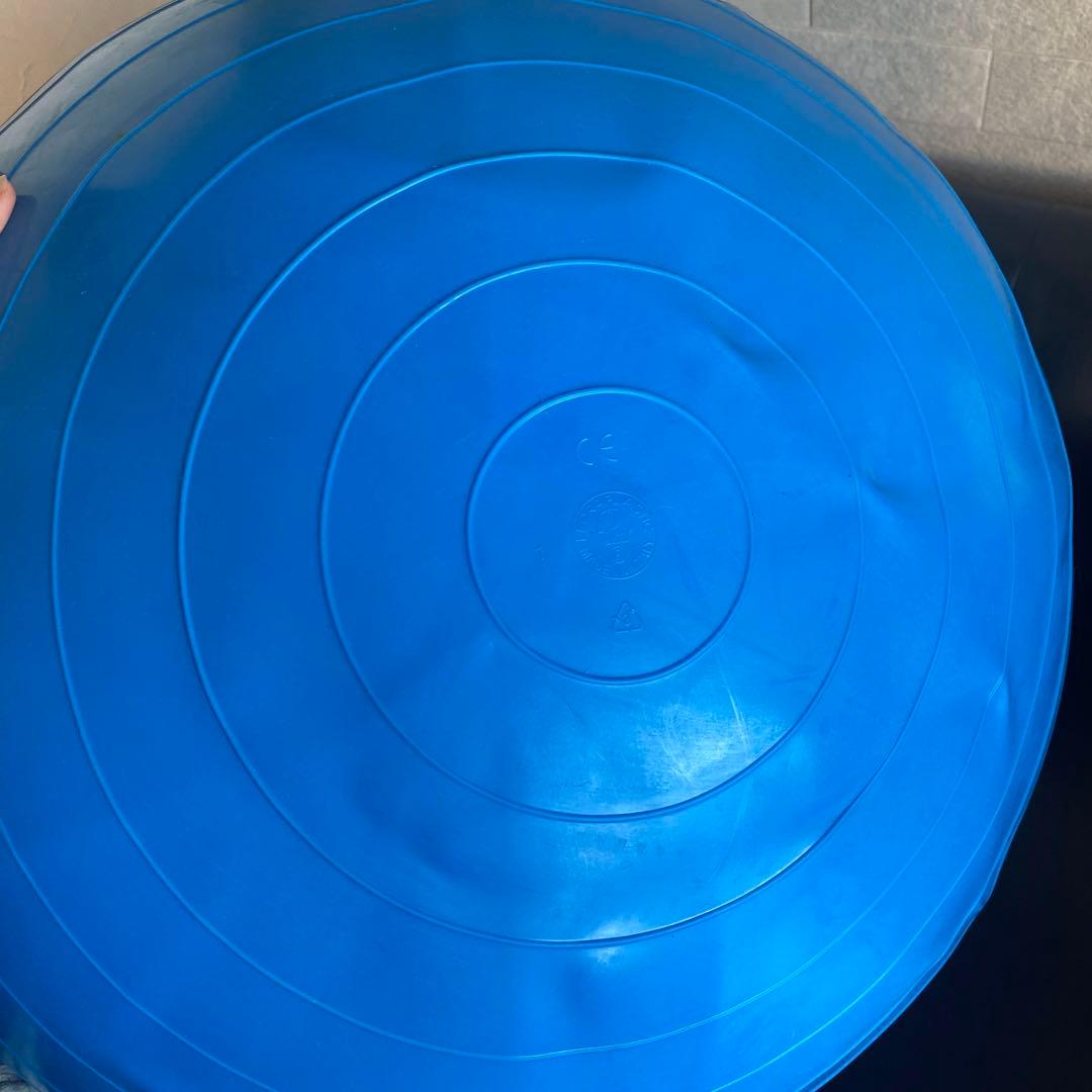 ギムニク(GYMNIC) フィジオロール イタリア製 青 70㎝ ピーナッツ型