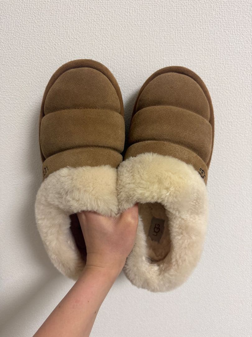 UGG ブラウン スリッパ 中古・古着通販】UGG (アグ) コケット ムートンスリッパ ブラウン