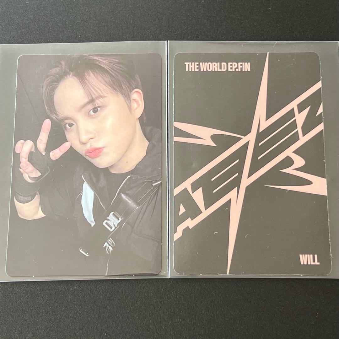 ATEEZ トレカ ジョンホ THE WORLD EP.FIN : WILL - メルカリ